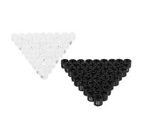 SHINEOFI 100 Pièces Étiquettes de Taille Numérotées en Plastique pour Cintres à Vêtements Garçon et Filles, Fourniture en Gros pour Gestion Facile D'inventaire en Magasins de Détail