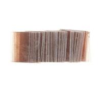 SHINEOFI 100 Pièces Feuille de Mica Naturelle Transparente Haute Résistance Thermique pour Micro-ondes, Installation Facile, Réparation et L'entretien des Appareils Cuisine