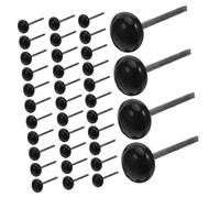 SHINEOFI 100 Pièces Glass Craft Eyes for Needle Felting Stuffed Animal Dolls Handmade Realistic Eyeballs for DIY Sewing and Toy Making