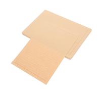 SHINEOFI 100 pièces Papier à Lettres Kraft Rétro Ligné pour Vintage Invitations Poésie et Écriture Manuscrite et Polyvalente