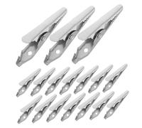 SHINEOFI 100 Pièces Petites Pinces Colliers De Serrage Petite Pince Silver