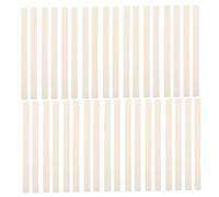 SHINEOFI 100 Pièces Tailleur Scratch REFILL CORE marqueurs textiles Recharges de stylo soluble dans l'eau Recharges de stylo en tissu blanc effacé à la couture craie
