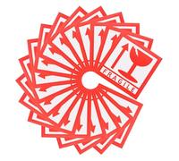 SHINEOFI 1000 pièces Étiquettes Fragiles Autocollantes Adhésif Permanent pour Colis Expédition Emballage Protection