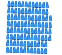 SHINEOFI 100pièces Embouts De Protection Plastique pour Connecteurs Capuchons Anti-Casse pour Câbles Réseau Ethernet Protège Tête De Fiche Réseau Robuste Et Pratique
