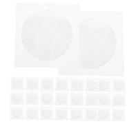 SHINEOFI 100pièces Rangement CD DVD Papier Résistant Lot de Enveloppes Paper Sleeves Protection Rayures Et Humidité pour Stockage Facile à Accéder Maison Bureau École