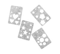 SHINEOFI 10ensemble Moules Feutre Laine Pochoirs Formes Cœur Fleurs Outils Feutrage Aiguille Diy Débutant Kit Créatif Feutres Laine Cardée Shaping Felting Molds