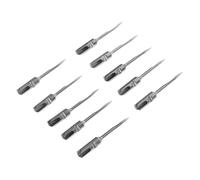 SHINEOFI 10pièces Aiguilles pour Étiqueteuses Métalliques Aiguilles de Rechange pour Poseuses Étiquettes pour Étiqueteuses