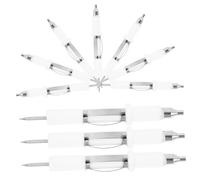 SHINEOFI 10pièces Lot De Capteurs De Flamme Pour Brûleur De Cuisinière à Gaz Aiguille De Capteur Allumage Remplacement Accessoire De Réparation Intégré