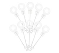 SHINEOFI 10pièces Outil Déboucheur Réfrigérateur Tige Plastique Drainage Et Vidange Protection Anti-débordement Nettoyage Congélateur Et Cuisine Accessoires Réfrigérateurs Robustes Et Compa