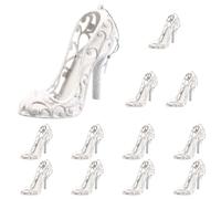 SHINEOFI 12 pièces Lot de Ornements à Suspendre Chaussures à Talons Hauts pour Décoration de Mariage et Fête Accessoires Suspendus pour Sapin de Noël Table et Photobooth Élégants et