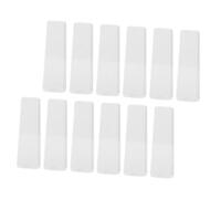 SHINEOFI 12 Pièces Poignées de Corde pour Stores Verticaux Poignée Plastique Carrée pour Tringle de Rideau Accessoires de Remplacement pour Stores et Rideaux de Fenêtre Usage Domestique et