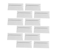 SHINEOFI 12 Pièces Support de Séparation de Bureau Support Plastique pour Cloisons Amovibles Fixation par Pince pour Épaisseur Base Stable pour Diviseurs Espace Bureau et Maison