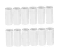 SHINEOFI 12 Rouleaux D'Impression Papier De Transfert Thermique Autocollant Papier Autocollant Imprimable