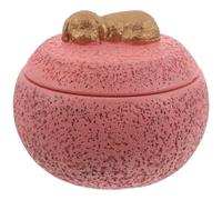 SHINEOFI 12oz Urne pour Chien Boîte Commémorative Ciment Urne Funéraire pour Cendres Animaux de Compagnie Petite Souvenir pour Chat