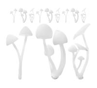 SHINEOFI 12PCS Modèle De Mini Champignons en Résine pour Projets Artistiques Et Accessoires De Décoration