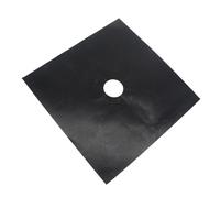 SHINEOFI 12pièces Lot De Protège-plaques De Cuisson à Gaz Réutilisables Central Pour Brûleurs Anti-adhésif Cuisine Domestique Ou Professionnelle