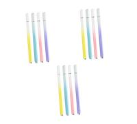 SHINEOFI 12pièces Stylet Tactile avec Design Dégradé Écran Précision Compatible Smartphone Et Tablette