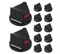 SHINEOFI 15 Embouts de Buse pour Bombe de Peinture en Aérosol Noirs, Bouton Anti-éclaboussures Étanche, Accessoires Polyvalents pour Graffiti et Retouches, Kit 15 Pièces pour Outils