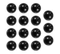 SHINEOFI 15 Pièces Bouton en Bakélite Noir pour Machine-outil Boule Légère de 0,6cm de Diamètre, Démontage Simple pour Remplacement