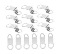 SHINEOFI 15 pièces Crochet Métal pour Horloge Kit de Remplacement Accroche Horloge Murale DIY Compatible Mécanisme Quartz Facile à Installer Accessoire pour Décoration Maison
