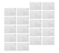SHINEOFI 150 Pièces Papier pour Expression Créative Surface Lisse pour Cartes Postales Blanches et Envoi Lors D'activités Artistiques ou Voyages