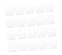 SHINEOFI 15pièces Boîtier CD DVD à Clapet Étuis Transparents pour Rangement et Protection des Disques