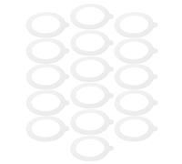 SHINEOFI 16 Pièces Joint en Silicone 3, 75 Pouces pour Bocal, Blanc,