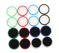 SHINEOFI 16pièces Capuchons Joystick Lumineux Silicone Pour Switch Protection Antidérapante Et Résistante à Usure Accessoires De Manette Pour Améliorer La Prise Main