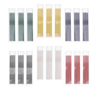 SHINEOFI 18 boîtes de graphite 2,8 MM pour crayon de charpentier | Recharge à trait fin, lignes nettes à séchage rapide, prise ergonomique antidérapante, format compact pour chantier