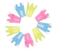 SHINEOFI 18 Pcs Tee de Golf Multifonctionnel, Accessoires pour Simulateur de Golf, PE, Incassable, Stabilité, des Vibrations, Portable, Entraînement Extérieur et Professionnel