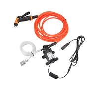 SHINEOFI 1Ensemble Pompe à Eau Haute Pression Portable Kit de Pulvérisateur Électrique Autonome pour Lavage de Voiture Compact