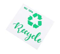SHINEOFI 1Pièce Autocollants Ordures Étiquette Adhésive pour Déchets Autocollant et Amovible Pratique pour Classification des Déchets