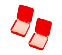 SHINEOFI 2 boîtes Lot de Boîtes de Rubans Adhésifs Double Face sans Trace Autocollants pour Fixation Murale et Bureau Faciles à Enlever sans