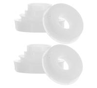 SHINEOFI 2 ensembles Adaptateurs pour Meuleuse Établi Bagues Alésage pour Touret Meuler Entretoises Précises pour Polissage et Meulage Polyvalent Compatibles Meules