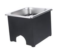 SHINEOFI 2 Ensembles Lave-verre Petit Bouteille Inoxydable Lave-tasses Pour Évier De Cuisine Portable Seul Rondelle Flacon Hydroélectrique Rinceuse De Gobelets En Verre Gel De Silice