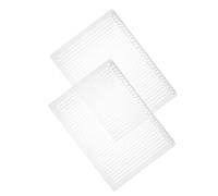 SHINEOFI 2 ensembles Pochoir de Ligne Multi Usage Plastique Règle Parallèles Espacement Guide Décriture pour Calligraphie et Dessin Technique