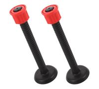 SHINEOFI 2 Ensembles Poignée de Kettlebell de Gym Convertisseur de Poignée de Kettlebell, Lot de Set, Plastique Noir, Ergonomique, Entraînement de Musculation, Cross Training,