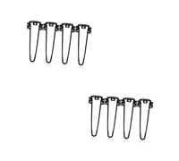 SHINEOFI 2 Ensembles Table Pliables Lot de Supports pour Mobilier Hauteur pour Tables Basses Bureaux Installation Facile Gain De Place 4 Pièces * 2