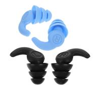 SHINEOFI 2 Paires De Bouchons D'Oreilles En Silicone Bouchons D'Oreilles Réducteurs Protection Auditive Pour Concerts Nocturnes Réduction Des Bruits Nasales