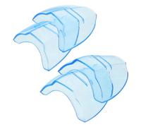 SHINEOFI 2 paires Protections Latérales pour Lunettes Tpu Souple Légères et Bouclier de Protection Latérale pour Lunettes de Sécurité et Surlunettes Chantier
