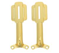SHINEOFI 2 Pièces Adaptateur de Montage pour Ventilateur de Plafond Vintage en Alliage D'aluminium Or Trou 3/16, Solution de Réparation Complète pour Usage Intérieur et Remplacement Rapide