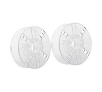 SHINEOFI 2 pièces Bobines Plastiques Transparentes pour Imprimante Enrouleur Creux pour Filament Accessoires Polyvalents pour Bobines de Fil