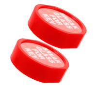 SHINEOFI 2 Pièces Boîte à Clés de Porte d'urgence Rouge en Plastique Serrure à Combinaison, Accès Pratique et Prêt pour Situations d'urgence en Hôtel