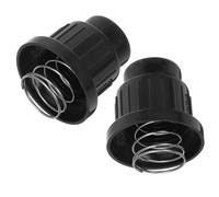 SHINEOFI 2 pièces Bouchon Allume-feu pour Barbecue à Gaz Remplacement Simple et Bouton Poussoir Compatible Gril Accessoire Ignition pour Barbecue Extérieur Lot