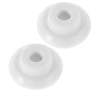 SHINEOFI 2 Pièces Bouchons en Caoutchouc Ronds pour Congélateur, Bouchons de Vidange Universels en Caoutchouc Blanc, Prévention des Fuites, Compatibilité, Maintien Propreté Sécheresse