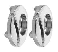 SHINEOFI 2 Pièces Boucles de Patins à roulettes Pièces de Patins à roulettes Rivets de Boucle en Alliage D'aluminium Argenté Réglage Rapide Garçon Filles et Hommes