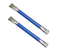 SHINEOFI 2 pièces Brosse Antistatique pour Nettoyage de Carte Brosse de Précision ESD pour Suppression de Poussière sur Circuits Imprimés Outil de Nettoyage Électronique pour Claviers et