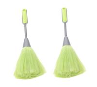 SHINEOFI 2 pièces Brosse de Nettoyage Clavier Plumeau Antistatique pour Poussière Brosse Pratique pour Clavier PC et Appareils Électroniques Accessoire Bureau Maison