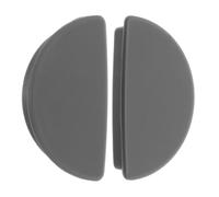 SHINEOFI 2 Pièces Butoirs de Siège de Toilette Silencieux, Demi-ronds | Compatibilité, Absorption des Chocs, Fermeture Douce Stable, pour Maisons et Espaces de Soin