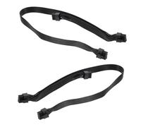 SHINEOFI 2 Pièces Câble Dextension Pcie Broches vers Double Broches Kit Câble Dalimentation GPU Cuivre Durable Compatible Transmission Électrique Stable